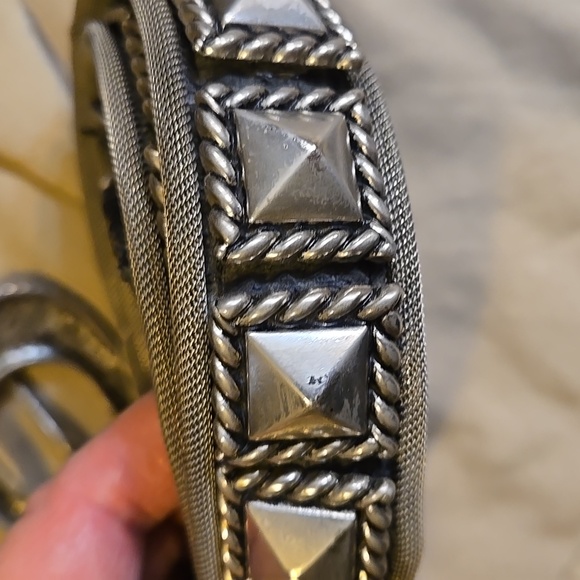 Nanni Vintage Leather & Silver Belt - Picture 12 of 12